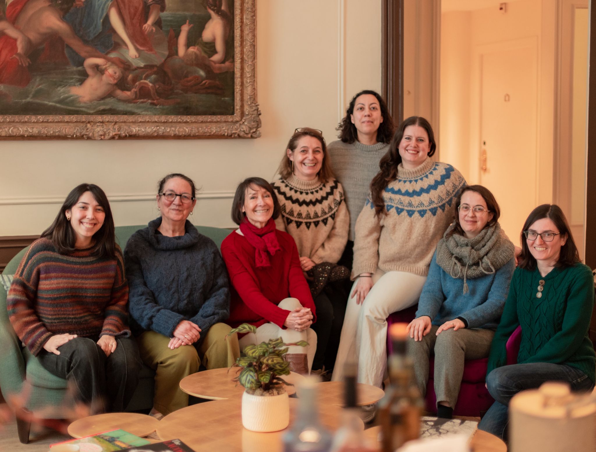 L'équipe Une Maille à l'Endroit